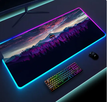 Luminous LED Lighting Mouse Pad