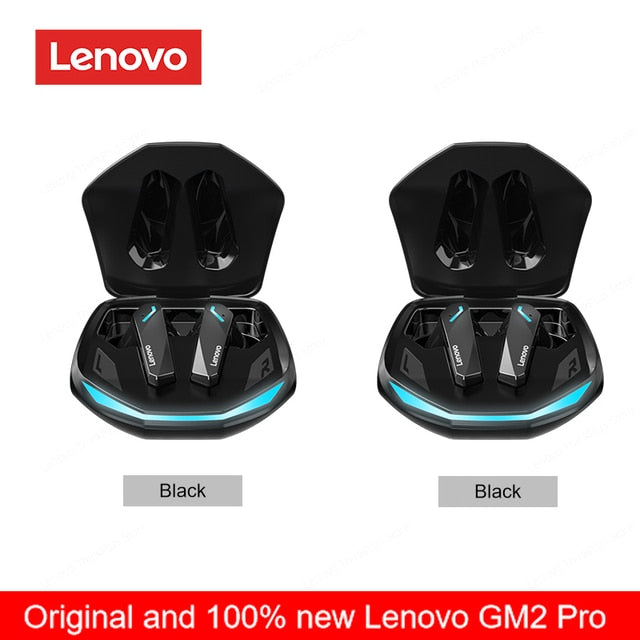 Original Lenovo GM2 Pro 5.3 Earphone Bluetooth Wireless Earbuds Low Latency Headphones HD Call Dual Mode Gaming Headset With Mic