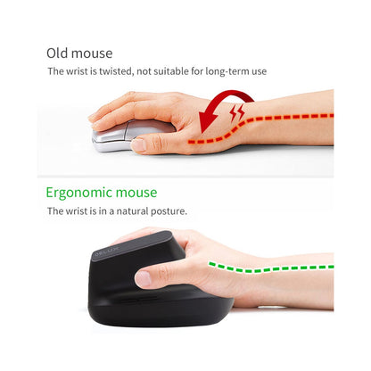 M618C Wireless Mouse Ergonomic 6D